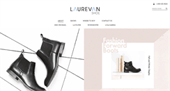 Desktop Screenshot of laurevanshoe.com